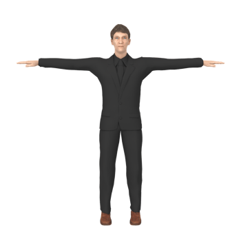 Business Man isolated on background png