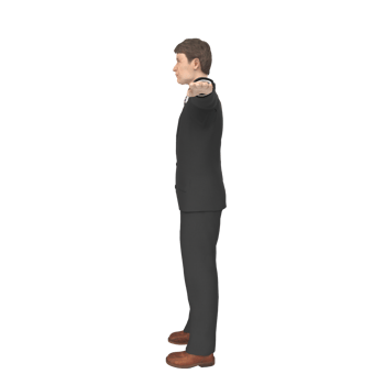 Business Man isolated on background png