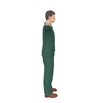 Business Man isolated on background png