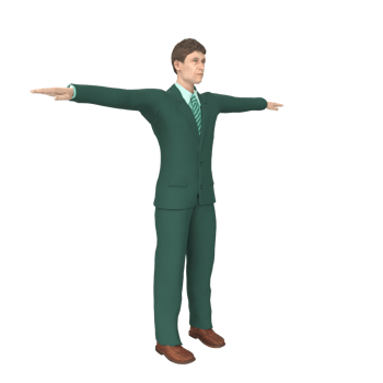 Business Man isolated on background png
