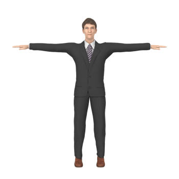 Business Man isolated on background png