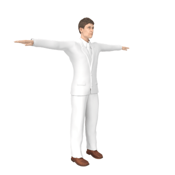 Business Man isolated on background png