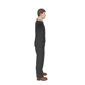 Business Man isolated on background png