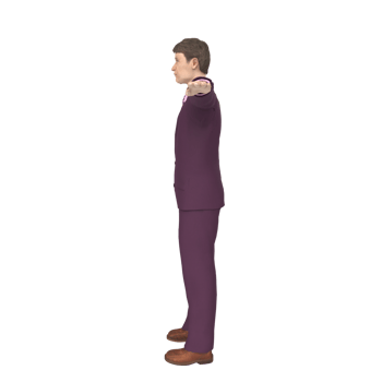 Business Man isolated on background png