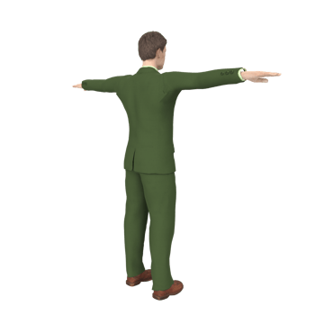 Business Man isolated on background png