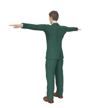 Business Man isolated on background png