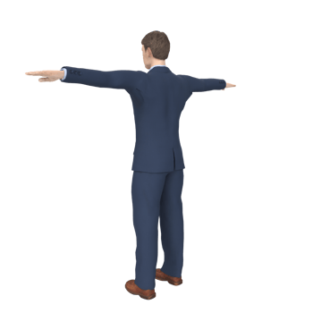 Business Man isolated on background png