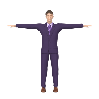 Business Man isolated on background png