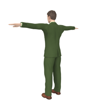 Business Man isolated on background png