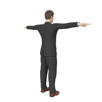 Business Man isolated on background png