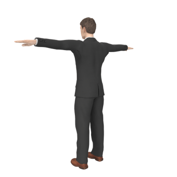 Business Man isolated on background png