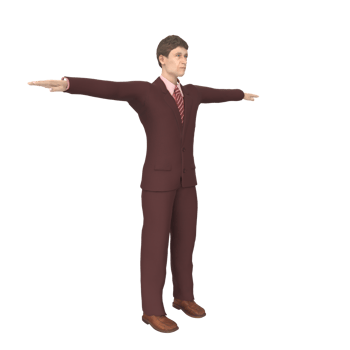 Business Man isolated on background png