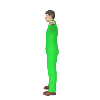 Business Man isolated on background png
