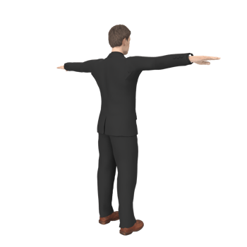 Business Man isolated on background png