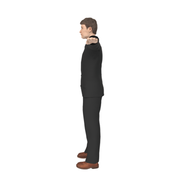 Business Man isolated on background png