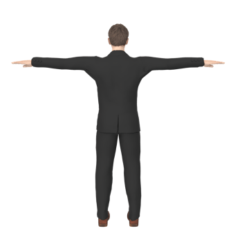 Business Man isolated on background png
