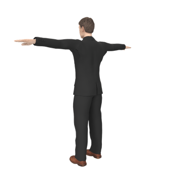 Business Man isolated on background png