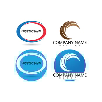 circle logo vector