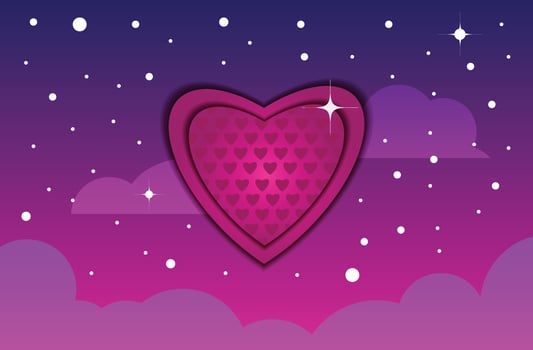 valentine background abstract sign love heart vector
