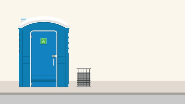 Toilet public vector. free space for text. wallpaper. Disabled toilet. vector