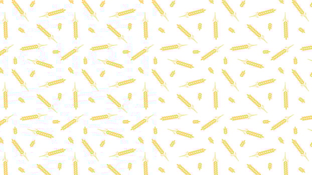 Wheat pattern wallpaper. oat symbol. free space for text. rice sign. Rice pattern wallpaper. vector