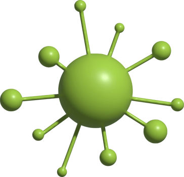 3d illustration of virus png