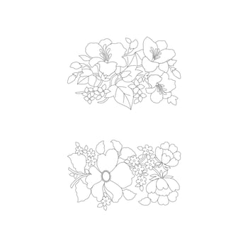 Floral Coloring Pages,Flower Line Arts,Silhouette Art Line Floral Patterns,Outline Black And White Flower Drawing,Contour Botanical Graphics,Floral Design On White Background,Basic Flower Design vector