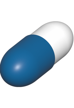 3d illustration of capsule medicine png