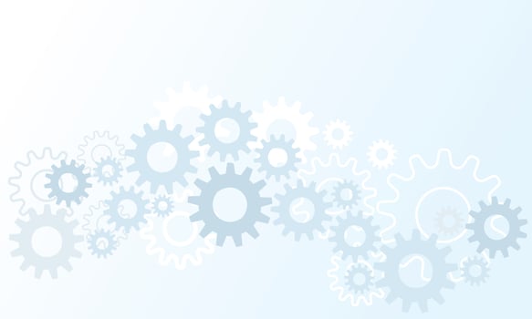 Vector background with gears