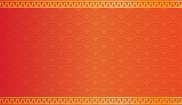 Modern golden red background for 2023 chinese new year banner vector