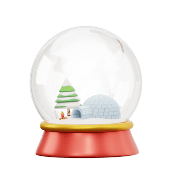 3D Christmas and Winter Icon png