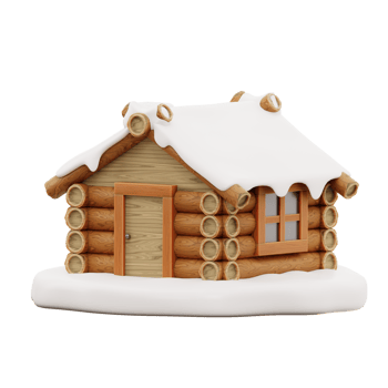 3D Christmas and Winter Icon png