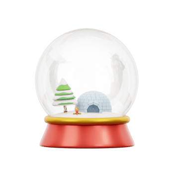 3D Christmas and Winter Icon png