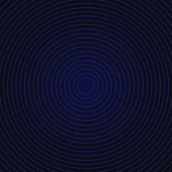 blue outline circles vector background