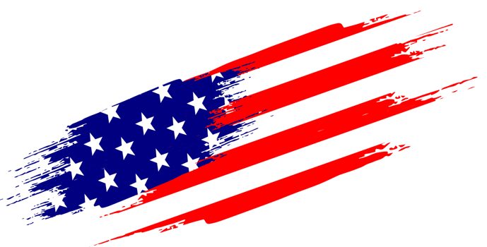 American flag design png