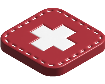 3d illustration of health icon png