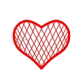 Love icon design, simple icon with elegance concept, perfect for Valentine symbol vector