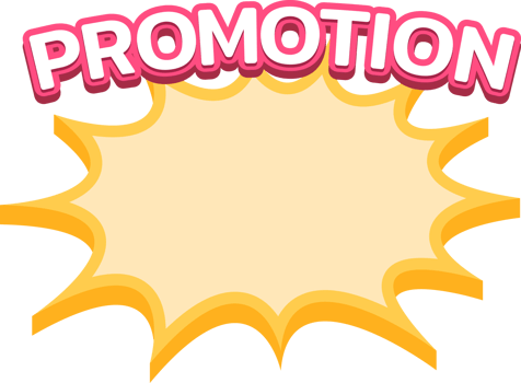Promotion, starburst label, shopping font, Promotion label sale, promotion discount banner templates png