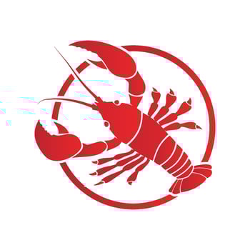 lobster vector illustration design icon
