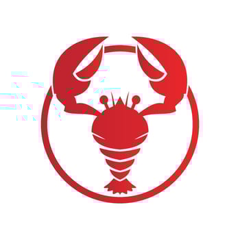 lobster vector illustration design icon
