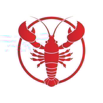 lobster vector illustration design icon