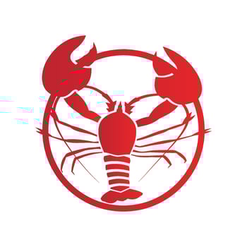 lobster vector illustration design icon