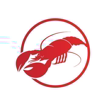 lobster vector illustration design icon