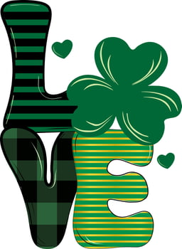 St Patricks Day  love vector