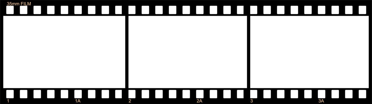 35 mm film vector