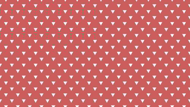 white color triangles over indian red background vector