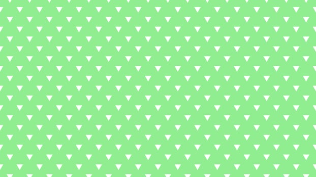 white color triangles over light green background vector