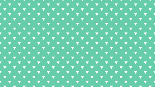 white color triangles over medium aquamarine green background vector
