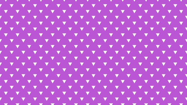 white color triangles over medium orchid purple background vector