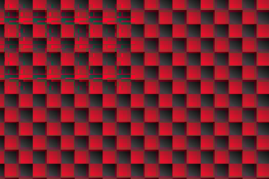 Pattern with geometric elements in red-black tones. Abstract Background vector